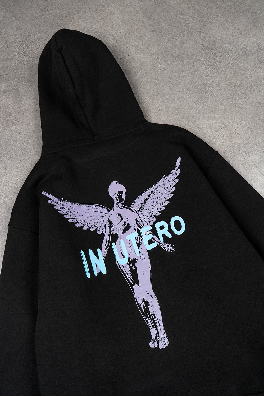 Nirvana In Utero Oversize Erkek Hoodie UK1322SY Aksesuarix Turkiye nin En Buyuk Online Streetwear Giyim Ve Aksesuar Ma azas