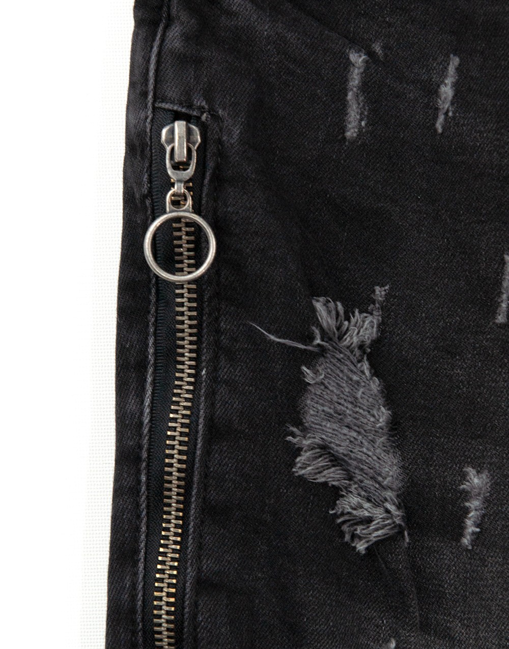 Pantolon Black Island Black Island Yırtık Slim Fit Likralı Erkek