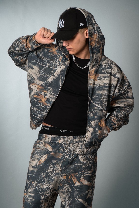 Real Tree Erkek Crop Zip Hoodie Ceket - Aksesuarix - Türkiye´nin